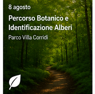 Percorso Botanico e Identificazione Alberi