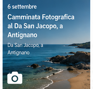 Camminata Fotografica al Mattino